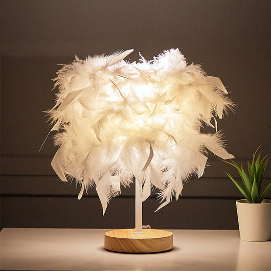 Lámpara de Plumas