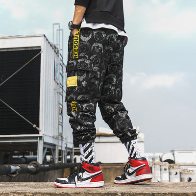 Pantalones Hip-Hop Oversize Casual Hombre Marca Trendy - Image 13