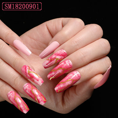 Plantilla de Uñas Ballet Amarillo Brillante - Image 26
