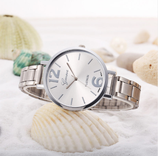 Reloj Digital Geneva de Aleación - Elegancia y Precisión en tu Muñeca