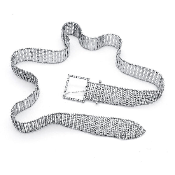 Cinturón para Mujer con Cristales Brillantes