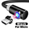 Cable Magnético de Carga Rápida USB Tipo C y Micro USB