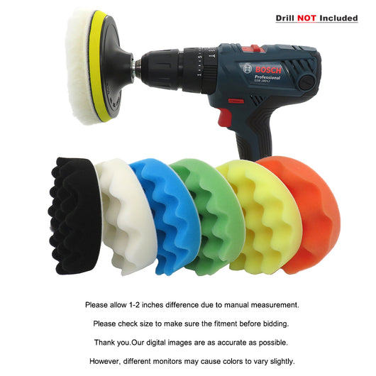Kit de 7 Esponjas Pulidas de 3 Pulgadas para Auto - Image 13