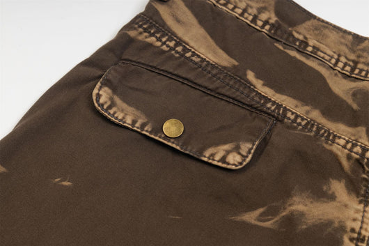 Pantalones Cargo Rectos Oversized Estilo Retro Otoñal - Image 18