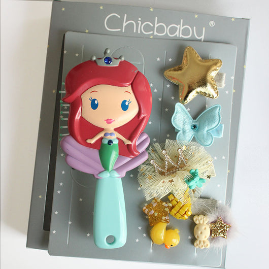 Set de Accesorios para Cabello Infantil - Horquillas, Moños y Peine Princesa - Image 32