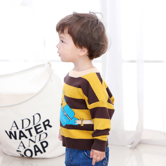 Suéter a Rayas para Niños - Image 3