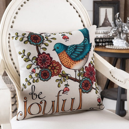 Funda de Almohada Estampado Aves Tropicales - Image 26