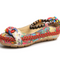 Zapatos Retro de Viento Nacional para Mujer - Tejidos a Mano con Lino y Encaje