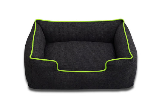 Cama Cuadrada de Colores Pastel para Perros Pequeños y Medianos