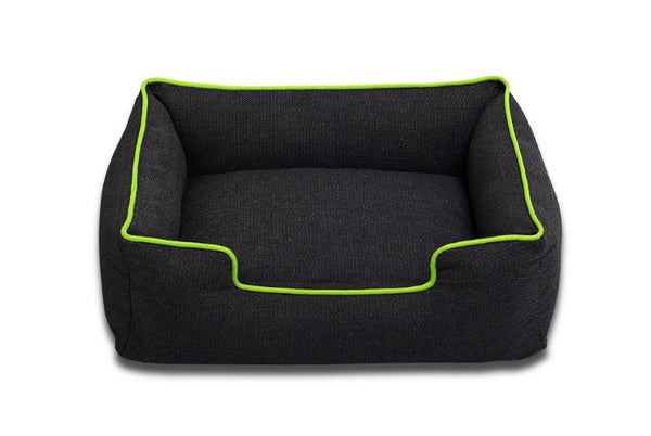 Cama Cuadrada de Colores Pastel para Perros Pequeños y Medianos