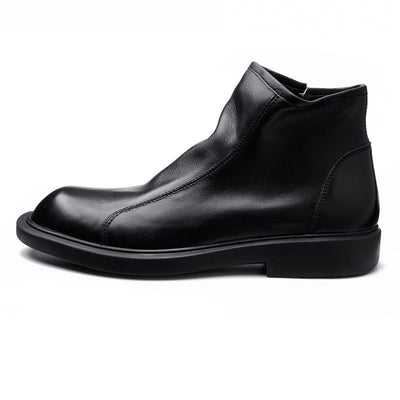 Botas Martin de Cuero Genuino con Punta Redonda para Hombre - Image 14
