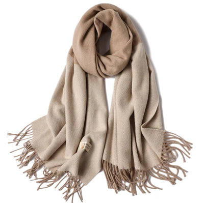 Bufanda de Lana Escocesa Gruesa Otoño-Invierno Unisex - Image 8
