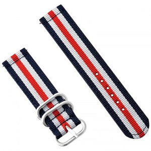 Correa de Nylon Canvas a Rayas para Reloj 20mm y 22mm - Image 4