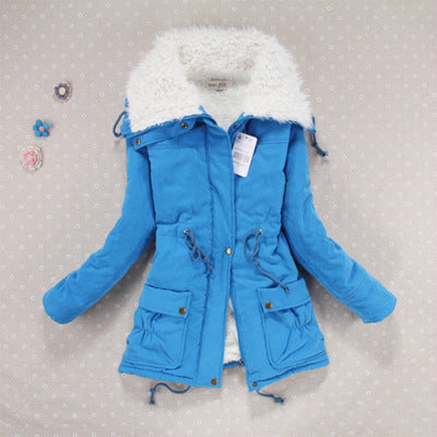Abrigo de Algodón con Cintura Ajustable en Colores Pastel - Image 8