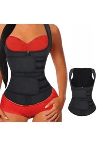 Faja Reductora Doble Cintura con Refuerzo Plástico - Image 3
