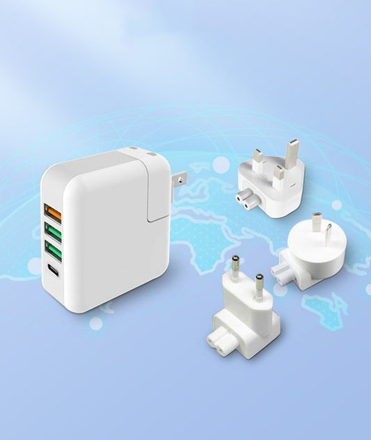 Cargador Rápido USB Multi-Puerto 5V2A QC3.0 Certificado CE - Viajes - Image 2