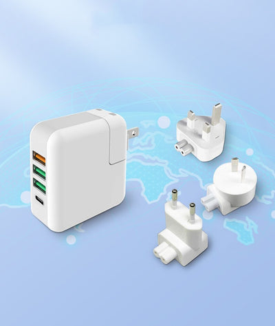 Cargador Rápido USB Multi-Puerto 5V2A QC3.0 Certificado CE - Viajes - Image 2