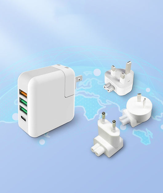 Cargador Rápido USB Multi-Puerto 5V2A QC3.0 Certificado CE - Viajes - Image 2