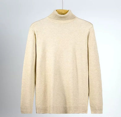 Suéter Cuello Alto Liso Ajustado - Blusa Casual Versátil - Image 9