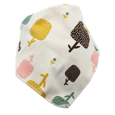 Baberos Impermeables Triangulares de Algodón con Diseños Infantiles - Image 12