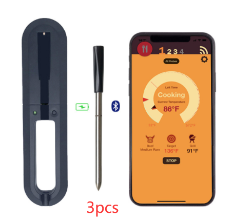 Termómetro Bluetooth para Parrilla con Sonda Inalámbrica - Image 9