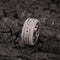 Anillo Cubano Giratorio Hip Hop con Microcircones