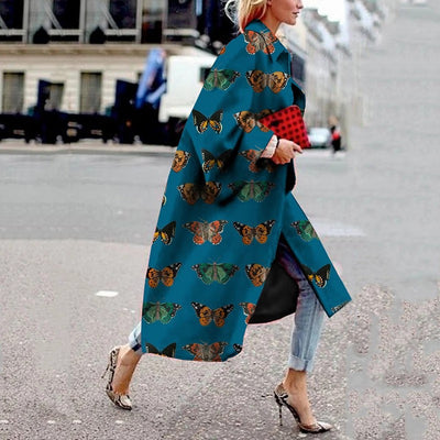Cortavientos Estampado Oversize para Mujer - Image 37