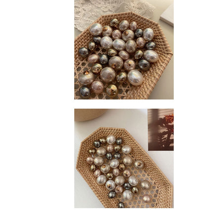 Botón Decorativo Dorado con Perla - Image 15