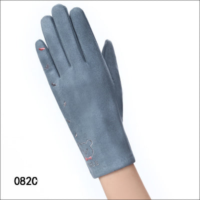 Guantes de Invierno Táctiles Impermeables de Ante - Image 6