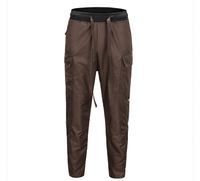 Pantalones Cargo Funcionales de Nylon - Estilo Casual Versátil