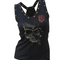 Musculosa Calavera Rosa con Tachas