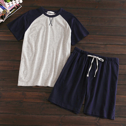 Conjunto de Pijama Corto para Hombre - Cómodo y Fresco para Verano - Image 23