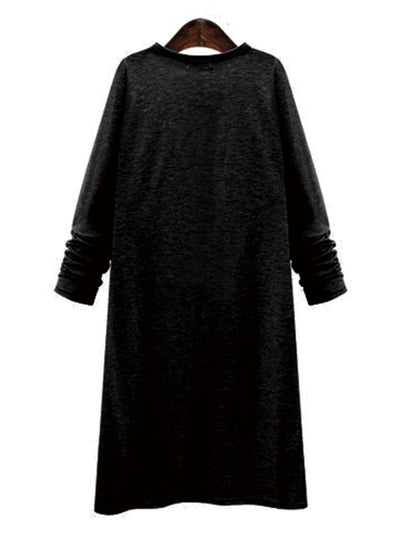Cardigan Trench Largo de Punto para Mujer - Image 7