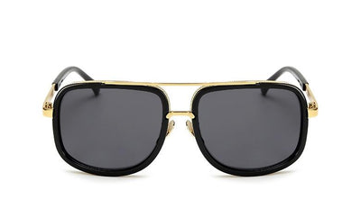 Gafas de Sol Cuadradas Flat Top Lujo - Diseño Unisex Estilo Celebrity - Image 3