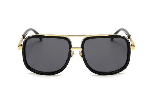 Gafas de Sol Cuadradas Flat Top Lujo - Diseño Unisex Estilo Celebrity - Image 3