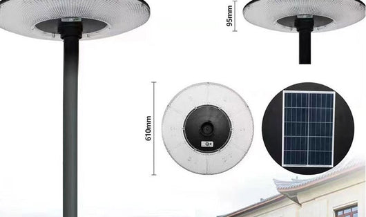 Lámpara Solar de Jardín con Sensor de Movimiento - Iluminación Inteligente para Exteriores - Image 8