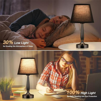Lámpara de Mesita Táctil Regulable - Luz Nocturna Moderna - Image 15