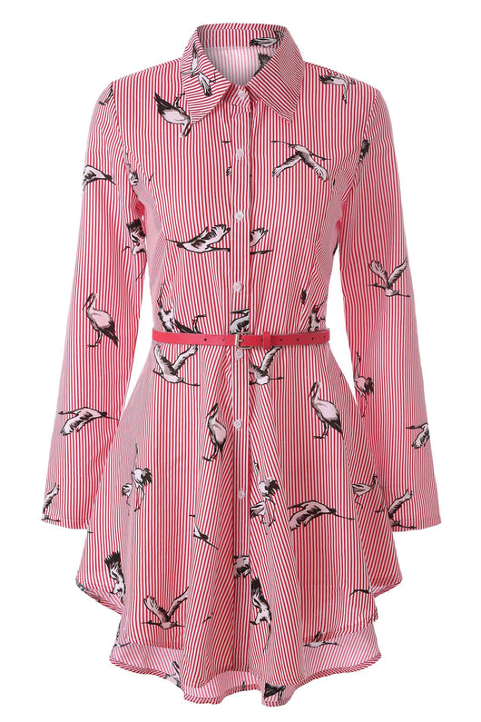 Blusa Manga Larga a Rayas para Mujer - Image 4