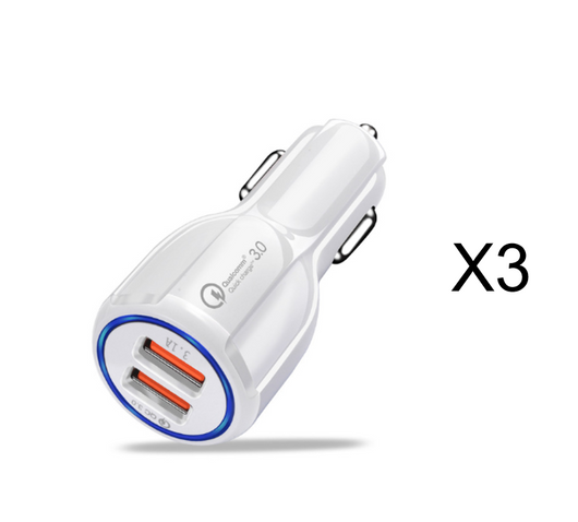 Cargador Rápido Dual USB QC 3.0 para Auto - Carga Ultra Rápida - Image 7