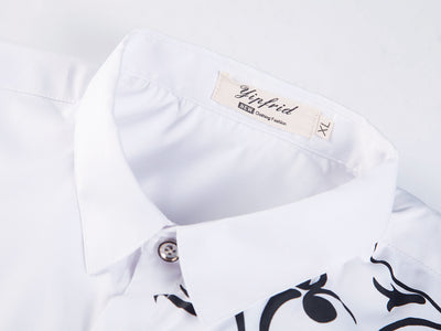Camisa Slim Fit Coreana de Manga Larga para Hombre - Image 4