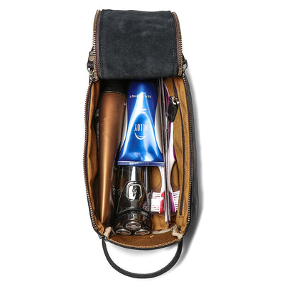 Bolsa Multifuncional de Cuero Estilo Retro para Hombre - Image 16