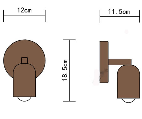 Lámpara de Pared Minimalista Estilo Antiguo para Pasillos - Image 12