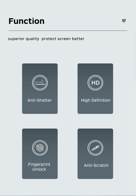 Protector de Pantalla Templado con Desbloqueo por Huella Dactilar - Image 17