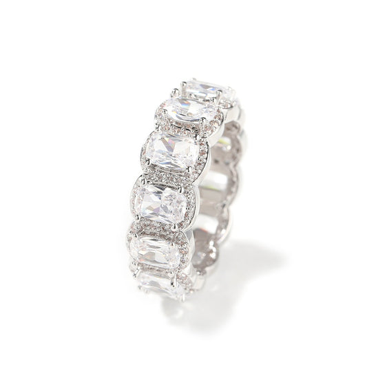 Juego de 5 Anillos para Hombre con Diamantes Incrustados - Image 9