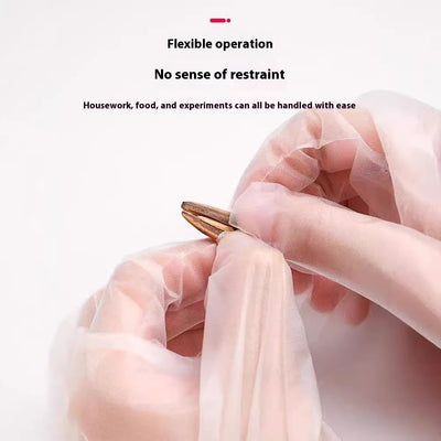 Guantes Desechables Extendidos Impermeables para Cocina y Limpieza - Image 2