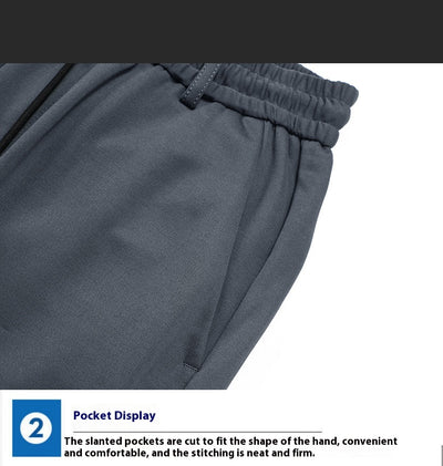 Pantalones de Cintura Elástica Holgados y Rectos para Hombre - Image 22