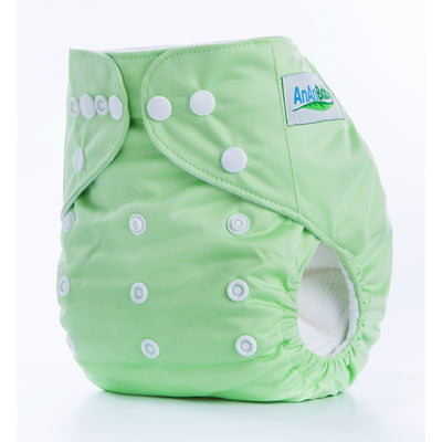 Pants Pañal Impermeable de Color Liso para Bebé - Image 57