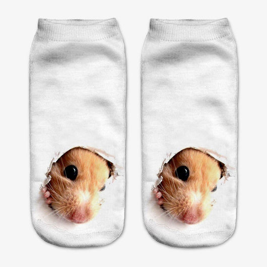 Calcetines Estampados con Patrón de Gatos Adorables - Image 13