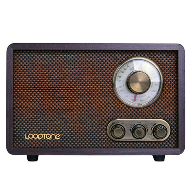 Radio Bluetooth Retro de Madera con Diseño Vintage - Image 3
