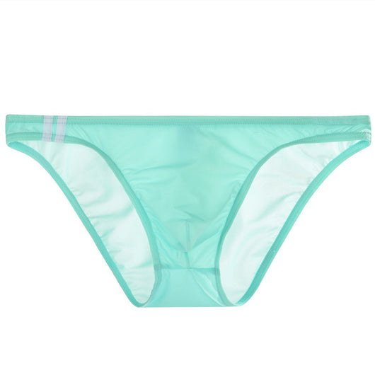 Bóxer de Seda Helada Transparente Cintura Baja para Hombre - Image 11